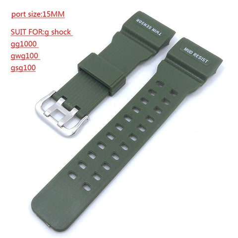 For casio Watches Watchband Silicone