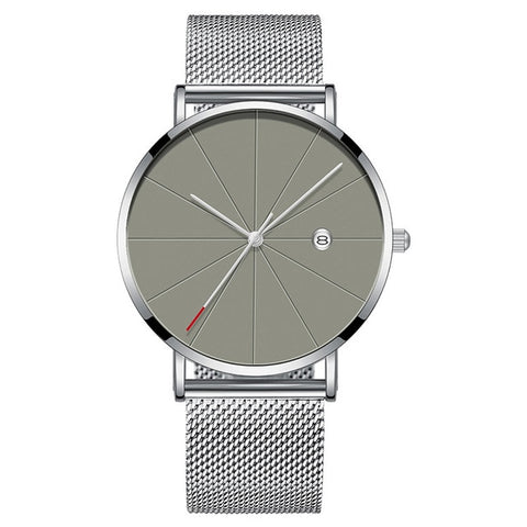 The Latest Simple Men's Stainless Steel Watch classic