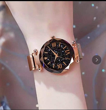 2019 Luxury Women Watches Magnetic Starry Sky