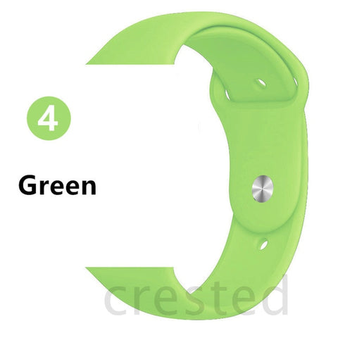 Silicone strap For Apple Watch band 44 mm/40mm iwatch