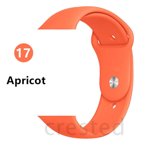 Silicone strap For Apple Watch band 44 mm/40mm iwatch