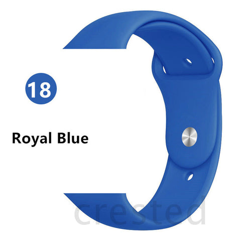 Silicone strap For Apple Watch band 44 mm/40mm iwatch