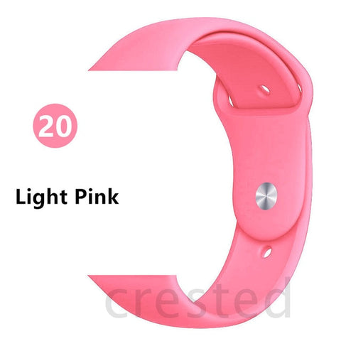 Silicone strap For Apple Watch band 44 mm/40mm iwatch