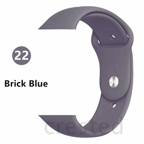 Silicone strap For Apple Watch band 44 mm/40mm iwatch