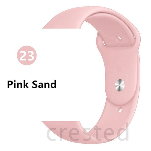 Silicone strap For Apple Watch band 44 mm/40mm iwatch