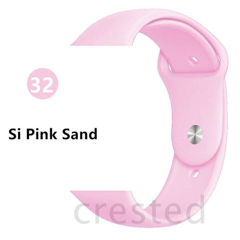 Silicone strap For Apple Watch band 44 mm/40mm iwatch