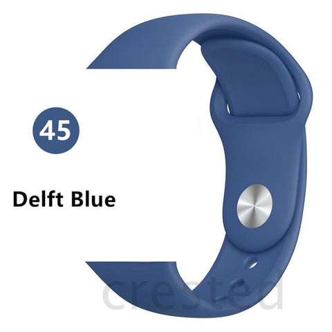 Silicone strap For Apple Watch band 44 mm/40mm iwatch