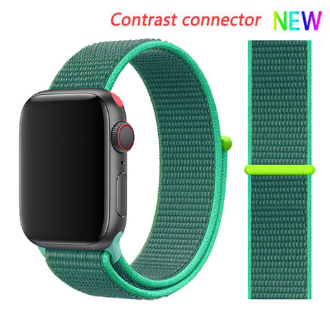 Nylon Strap for Apple watch 5 Band 44mm 40mm iWatch