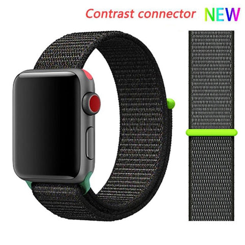 Nylon Strap for Apple watch 5 Band 44mm 40mm iWatch