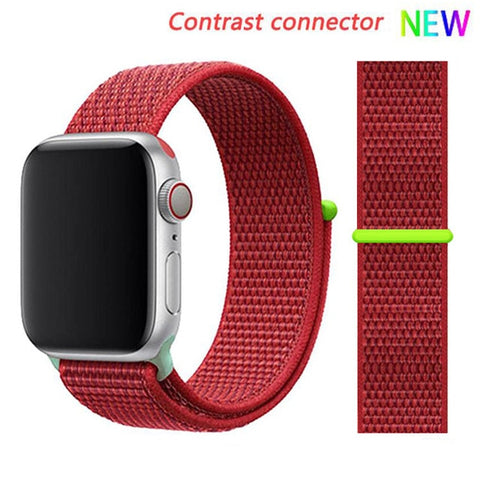 Nylon Strap for Apple watch 5 Band 44mm 40mm iWatch