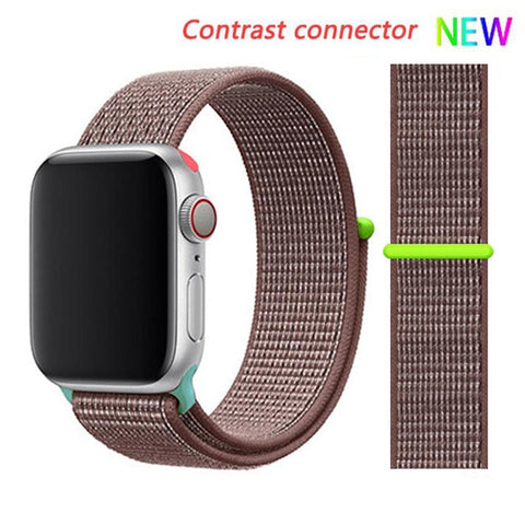 Nylon Strap for Apple watch 5 Band 44mm 40mm iWatch