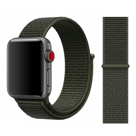 Nylon Strap for Apple watch 5 Band 44mm 40mm iWatch