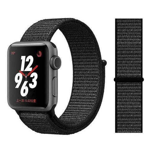 Nylon Strap for Apple watch 5 Band 44mm 40mm iWatch