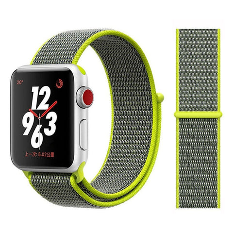 Nylon Strap for Apple watch 5 Band 44mm 40mm iWatch