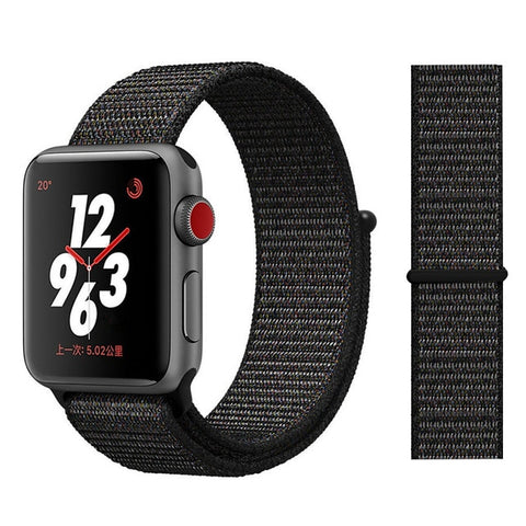 Nylon Strap for Apple watch 5 Band 44mm 40mm iWatch