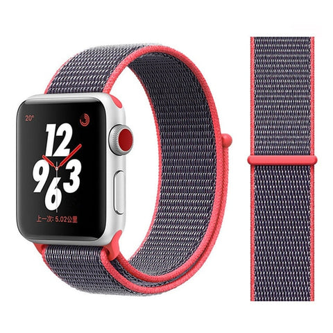 Nylon Strap for Apple watch 5 Band 44mm 40mm iWatch