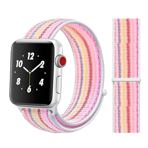 Nylon Strap for Apple watch 5 Band 44mm 40mm iWatch