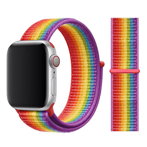 Nylon Strap for Apple watch 5 Band 44mm 40mm iWatch