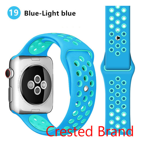 Silicone strap for Apple watch band 44 mm/40mm iWatch