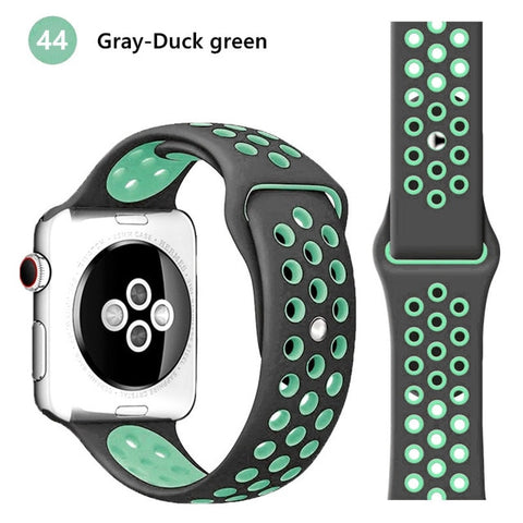 Silicone strap for Apple watch band 44 mm/40mm iWatch