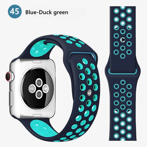 Silicone strap for Apple watch band 44 mm/40mm iWatch