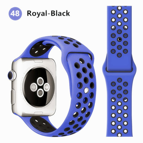 Silicone strap for Apple watch band 44 mm/40mm iWatch