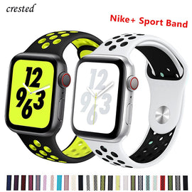 Silicone strap for Apple watch band 44 mm/40mm iWatch