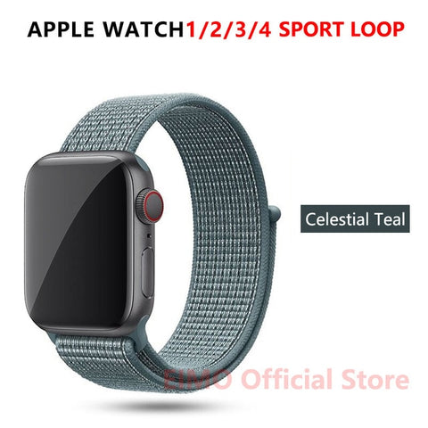 Sport Loop Strap For Apple Watch band 44 mm 40mm apple