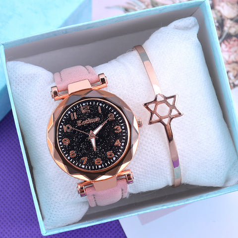 Fashion Starry Sky Women Watches