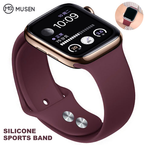 Soft Silicone Replacement Sport Band For 38mm