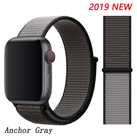 Strap For Apple Watch band 44mm/40mm Sport loop iwatch