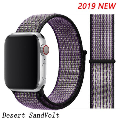 Strap For Apple Watch band 44mm/40mm Sport loop iwatch