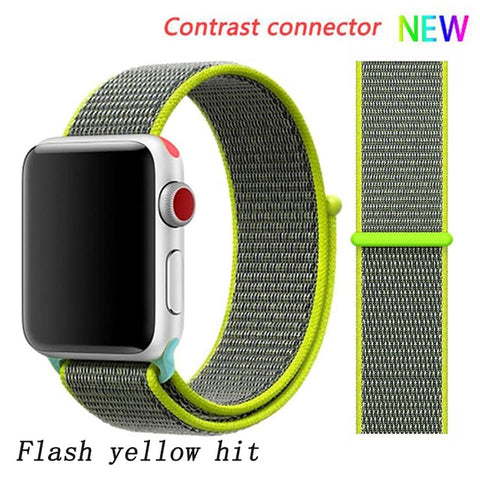 Strap For Apple Watch band 44mm/40mm Sport loop iwatch