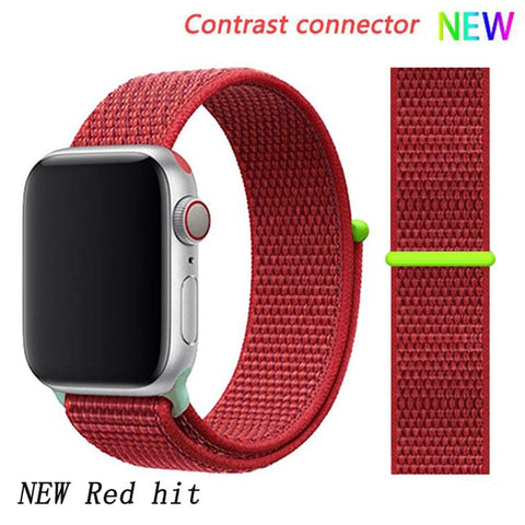 Strap For Apple Watch band 44mm/40mm Sport loop iwatch