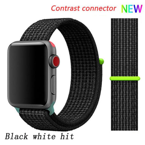 Strap For Apple Watch band 44mm/40mm Sport loop iwatch