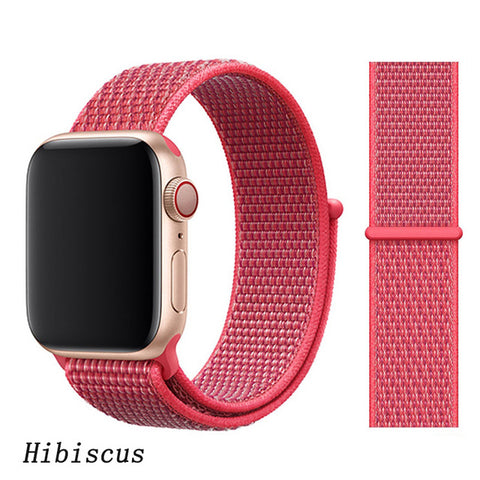 Strap For Apple Watch band 44mm/40mm Sport loop iwatch