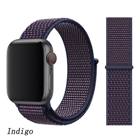 Strap For Apple Watch band 44mm/40mm Sport loop iwatch