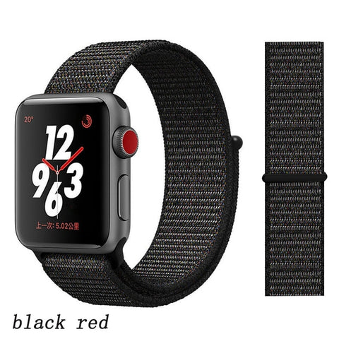 Strap For Apple Watch band 44mm/40mm Sport loop iwatch