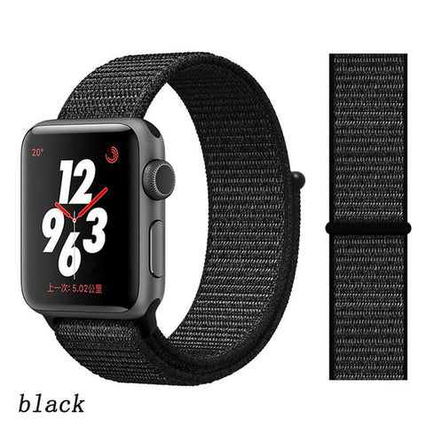 Strap For Apple Watch band 44mm/40mm Sport loop iwatch