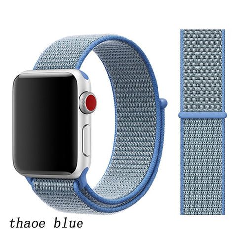 Strap For Apple Watch band 44mm/40mm Sport loop iwatch