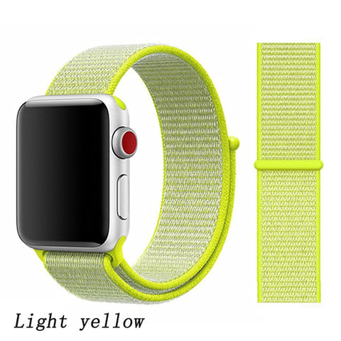 Strap For Apple Watch band 44mm/40mm Sport loop iwatch