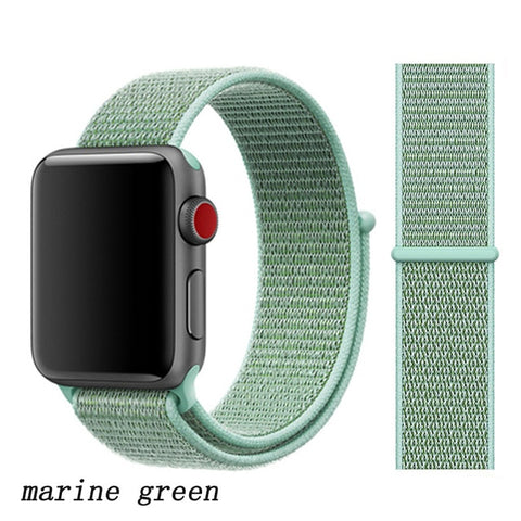 Strap For Apple Watch band 44mm/40mm Sport loop iwatch