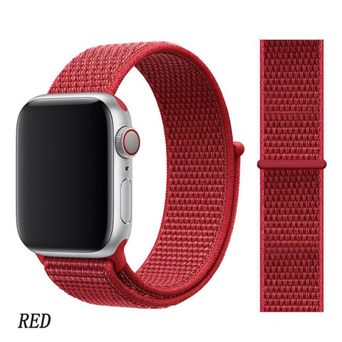 Strap For Apple Watch band 44mm/40mm Sport loop iwatch