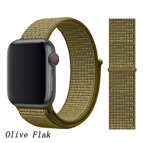 Strap For Apple Watch band 44mm/40mm Sport loop iwatch