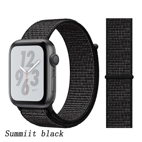 Strap For Apple Watch band 44mm/40mm Sport loop iwatch