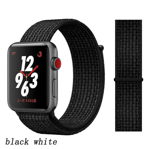 Strap For Apple Watch band 44mm/40mm Sport loop iwatch