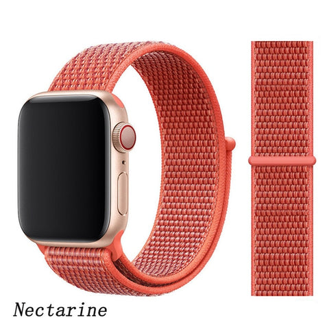 Strap For Apple Watch band 44mm/40mm Sport loop iwatch