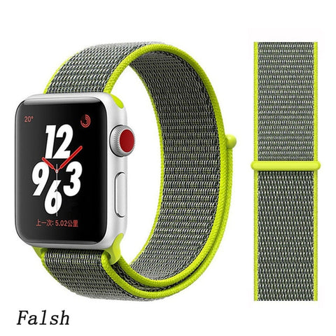 Strap For Apple Watch band 44mm/40mm Sport loop iwatch