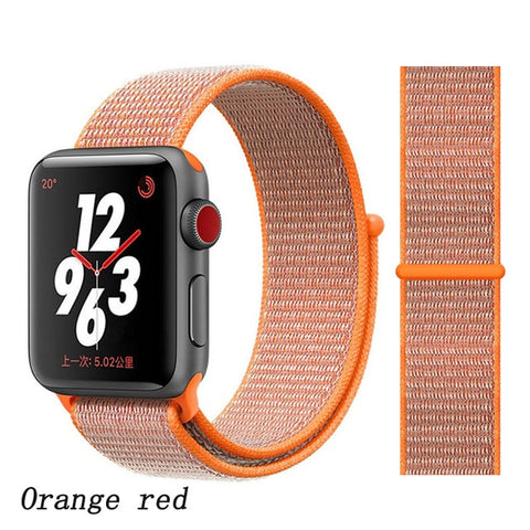 Strap For Apple Watch band 44mm/40mm Sport loop iwatch