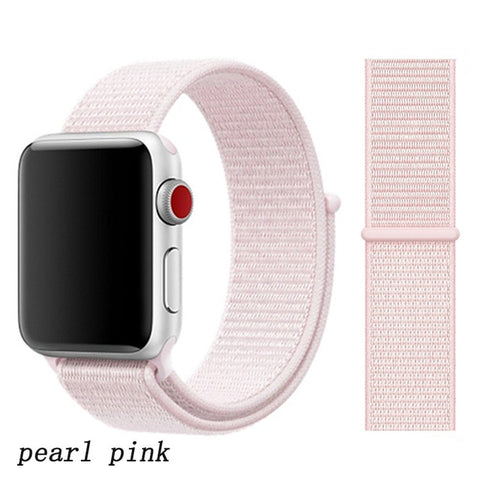 Strap For Apple Watch band 44mm/40mm Sport loop iwatch